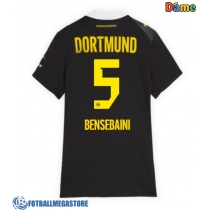 Fotballdrakt Dame Borussia Dortmund Ramy Bensebaini #5 Bortedrakt 2026-27 Kortermet